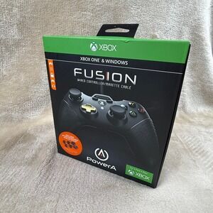 PowerA Fusion Wired Controller Xbox One & Windows Gaming PC USB Cable NEW